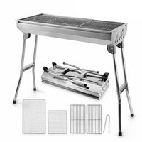 Pack Barbecue Complet Solvado - Barbecue charbon pliable Solvado