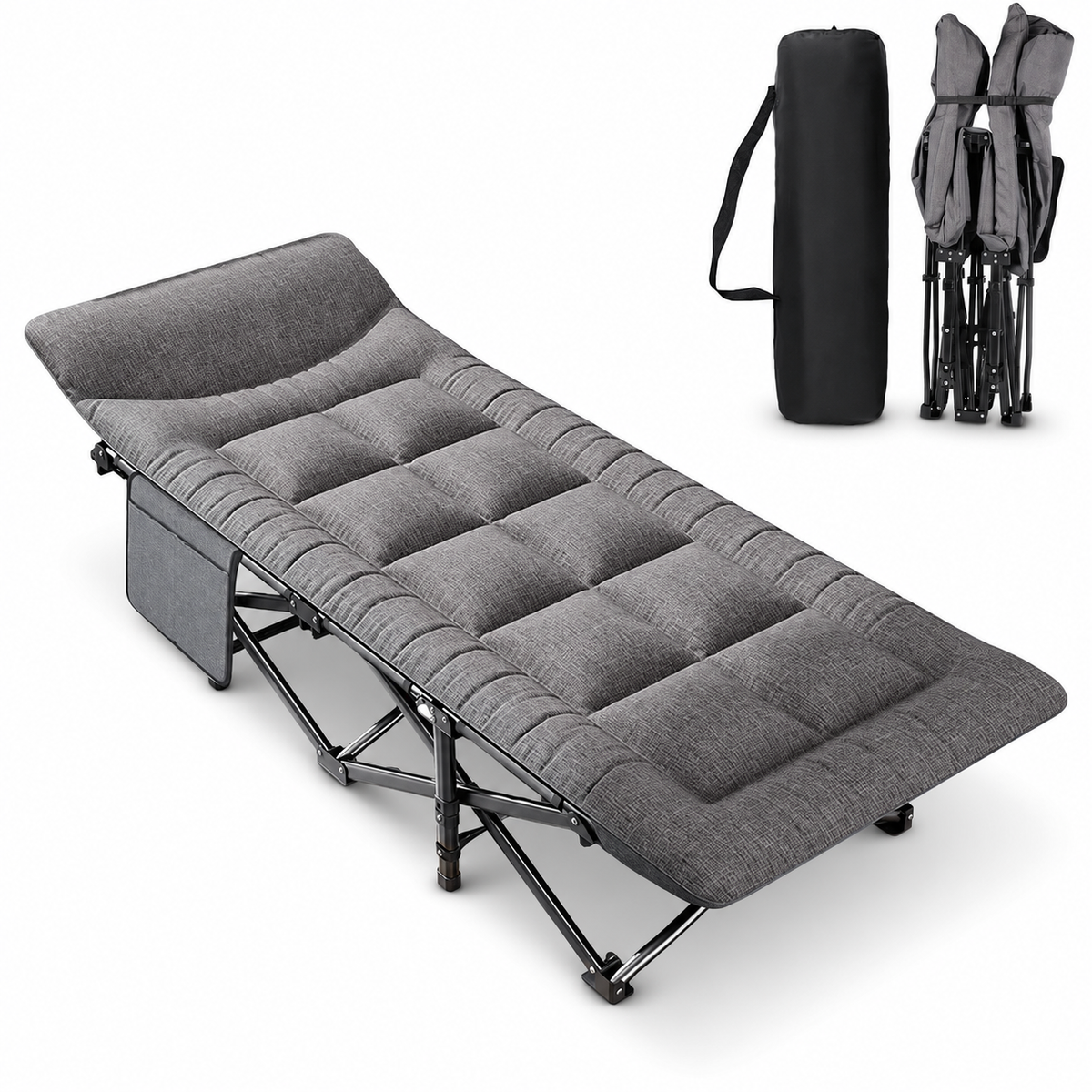 Lit d’appoint pliable Solvado