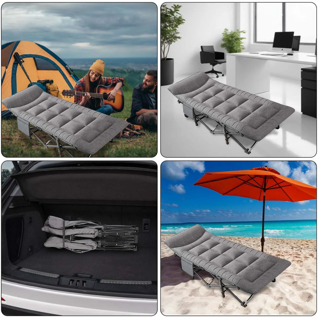 Lit d’appoint pliable Solvado