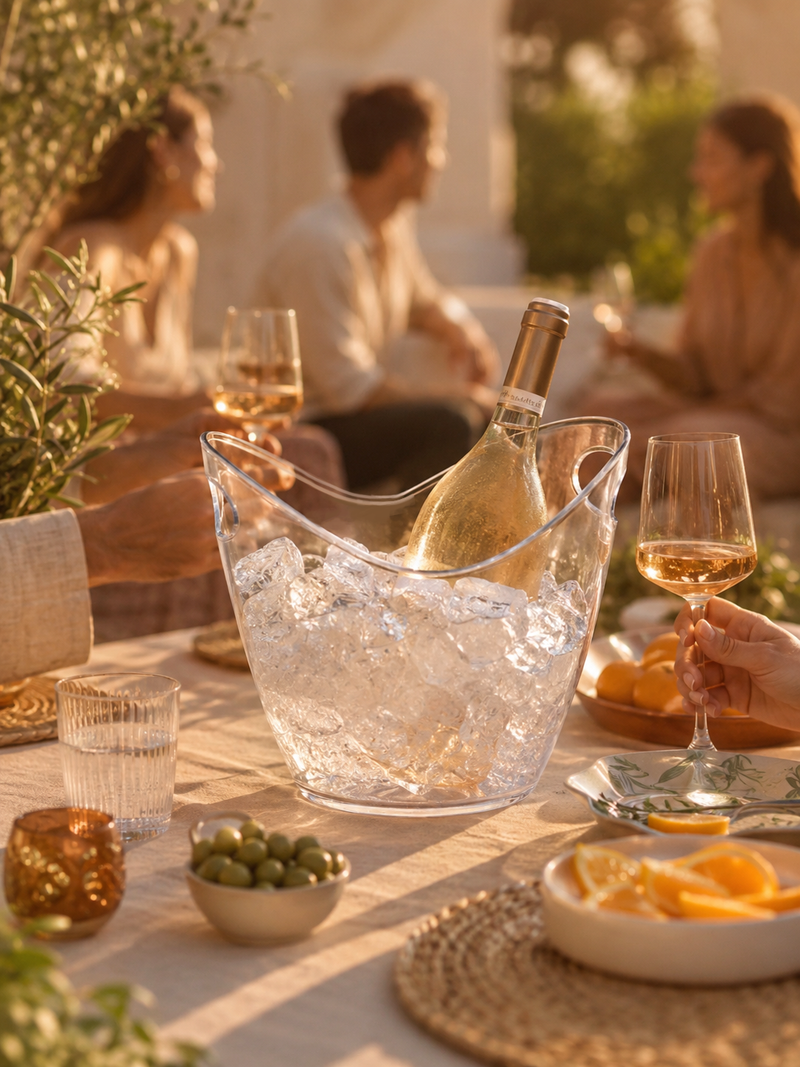 Apéro au jardin entre amis