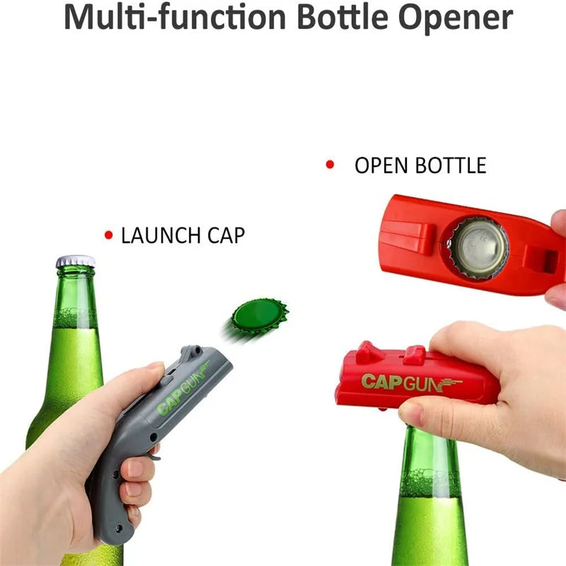 Ouvre-bouteille lance-capsule Solvado