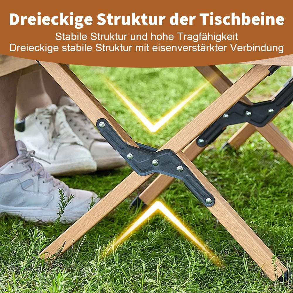 Table pliante de camping Solvado