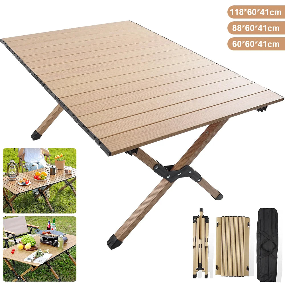 Table pliante de camping Solvado