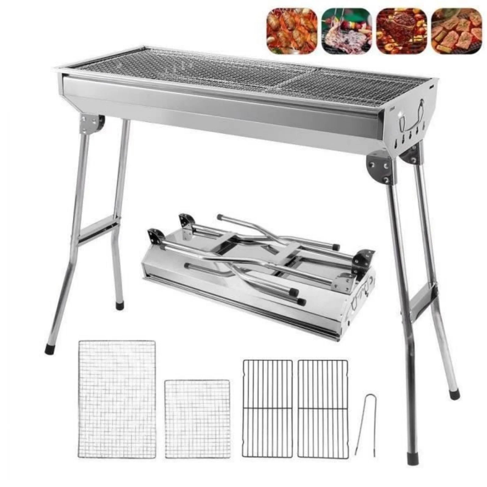 Barbecue charbon pliable Solvado