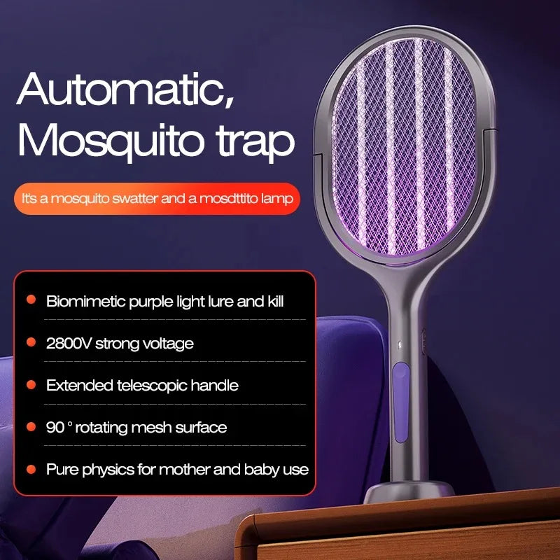 Raquette anti-moustiques télescopique Solvado