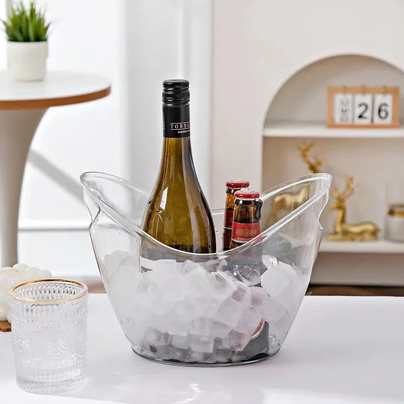Seau à glace transparent Solvado