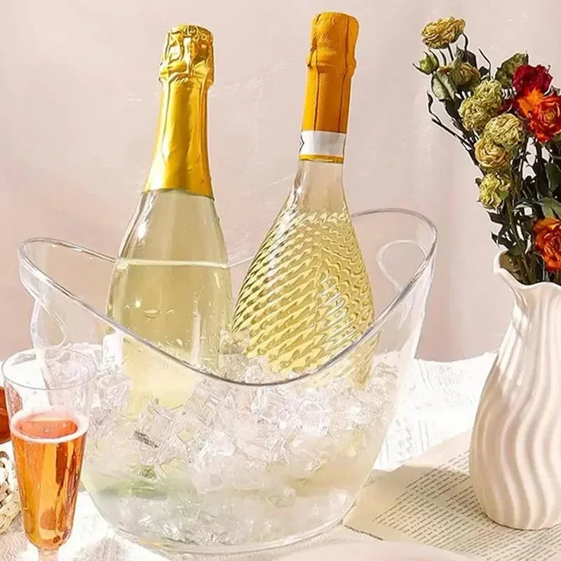 Seau à glace transparent Solvado