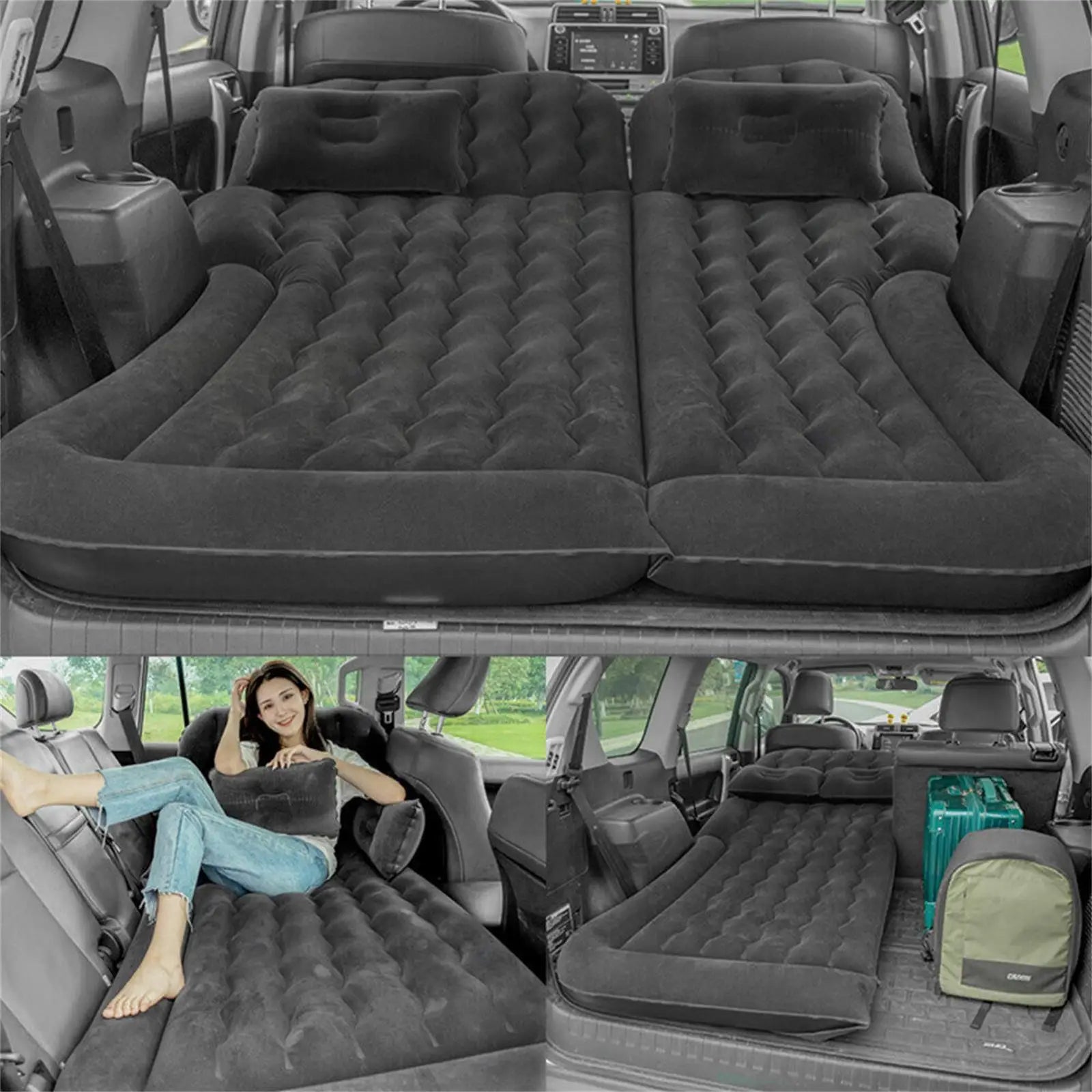 Matelas gonflable voiture Solvado