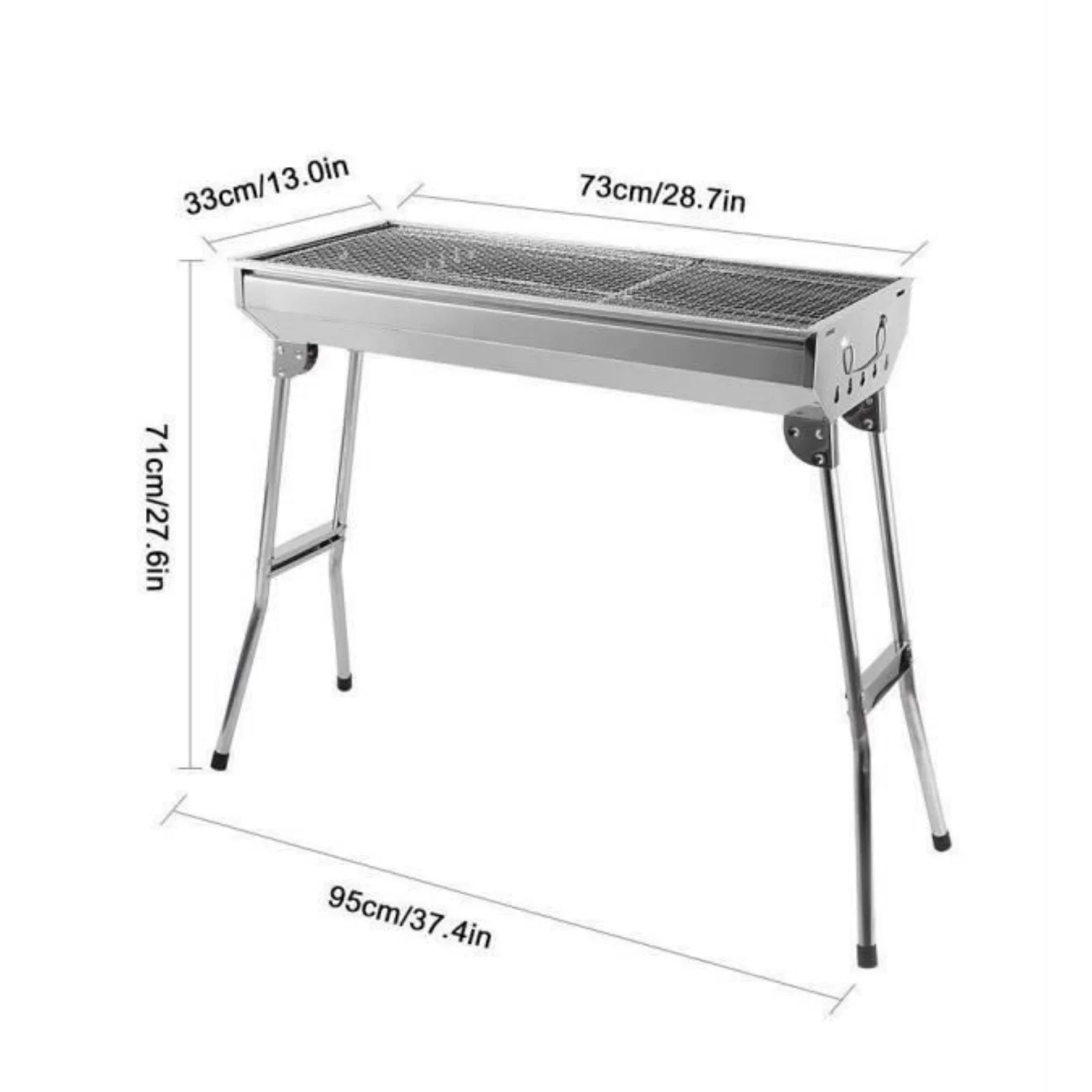 Barbecue charbon pliable Solvado