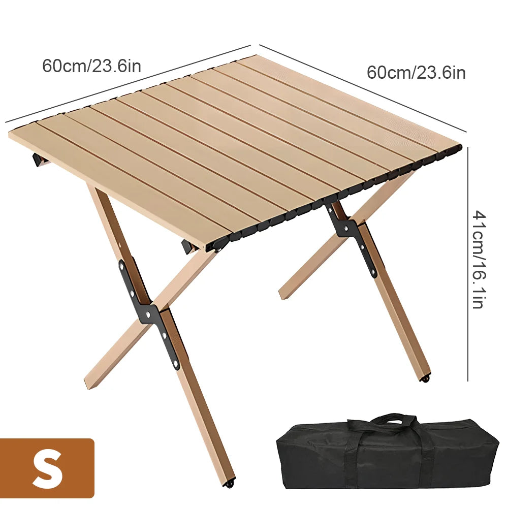 Table pliante de camping Solvado